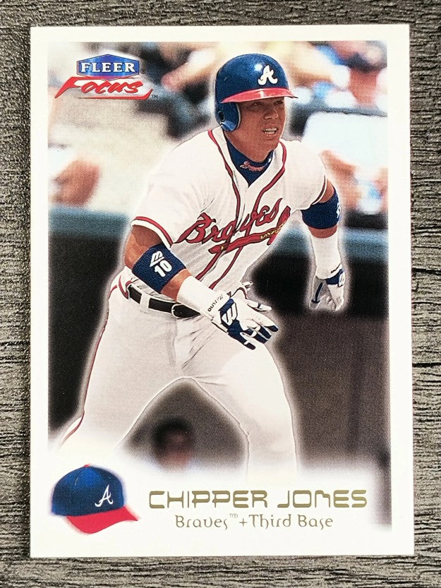 2000 Fleer Focus #118 Chipper Jones