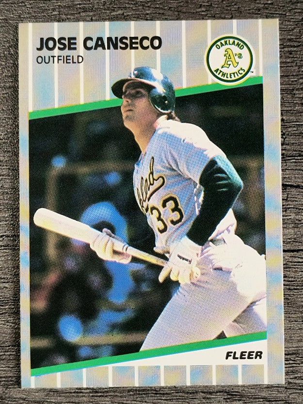 1989 Fleer #5 Jose Canseco