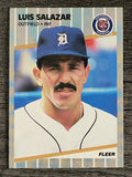 1989 Fleer #144 Luis Salazar