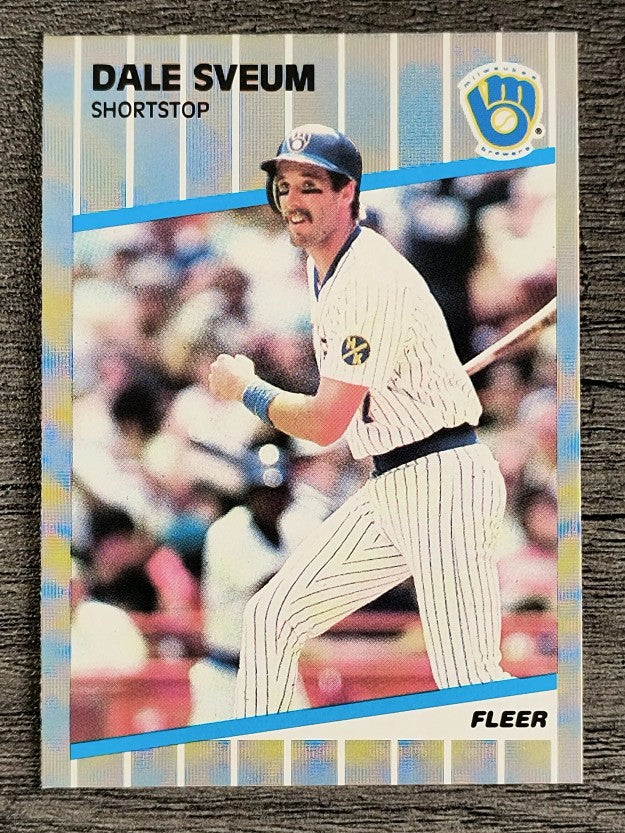 1989 Fleer #198 Dale Sveum