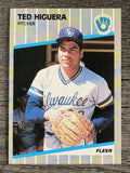 1989 Fleer #188 Ted Higuera