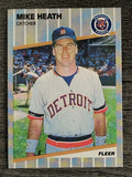 1989 Fleer #132B Mike Heath COR