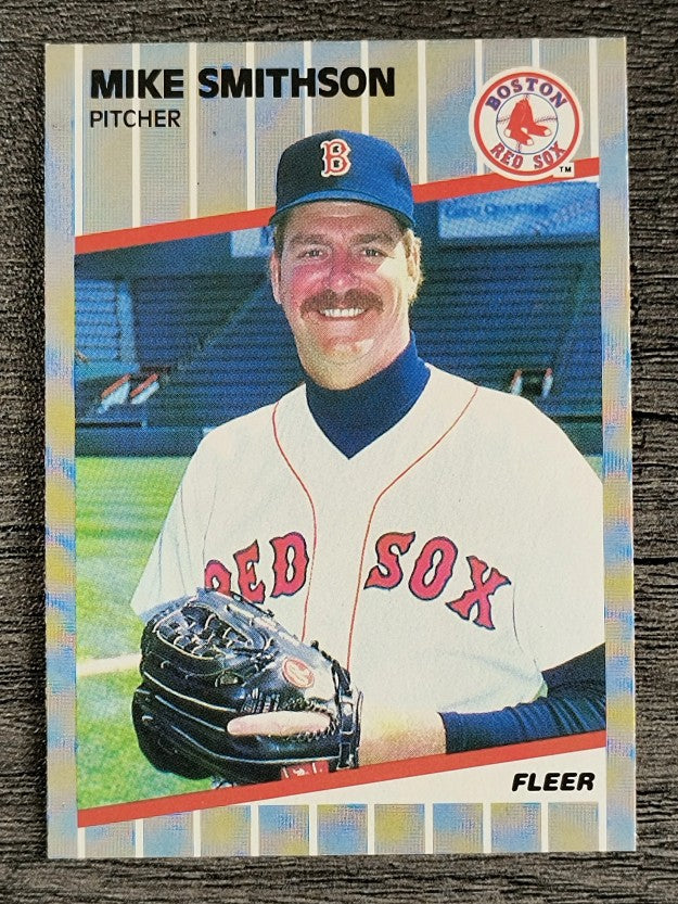 1989 Fleer #100 Mike Smithson