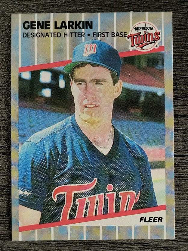 1989 Fleer #117 Gene Larkin
