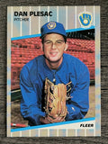 1989 Fleer #195 Dan Plesac