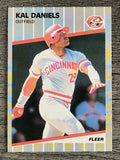 1989 Fleer #157 Kal Daniels