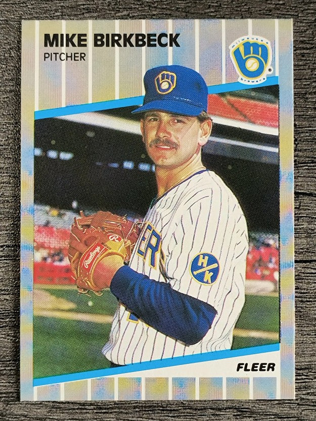 1989 Fleer #178 Mike Birkbeck