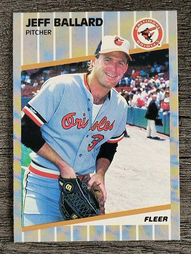 1989 Fleer #607 Jeff Ballard