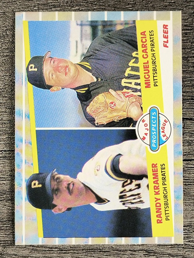 1989 Fleer #647 Randy Kramer/Miguel Garcia