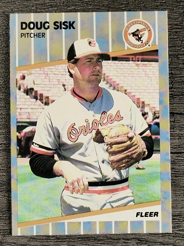 1989 Fleer #621 Doug Sisk