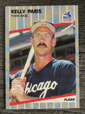 1989 Fleer #506 Kelly Paris