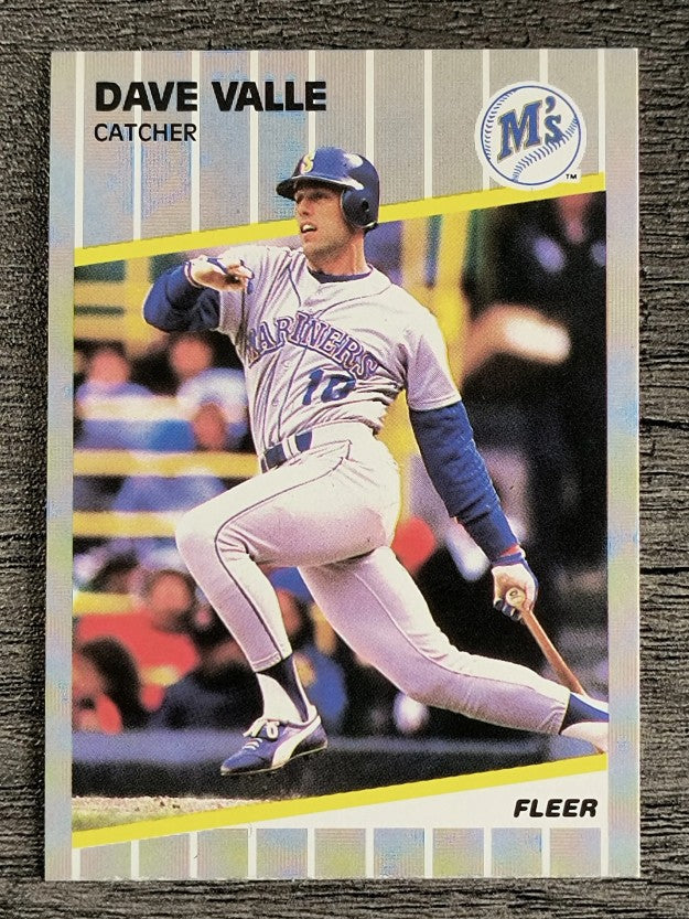 1989 Fleer #561 Dave Valle