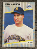 1989 Fleer #549 Erik Hanson RC