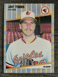 1989 Fleer #624 Jay Tibbs