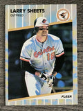1989 Fleer #620 Larry Sheets