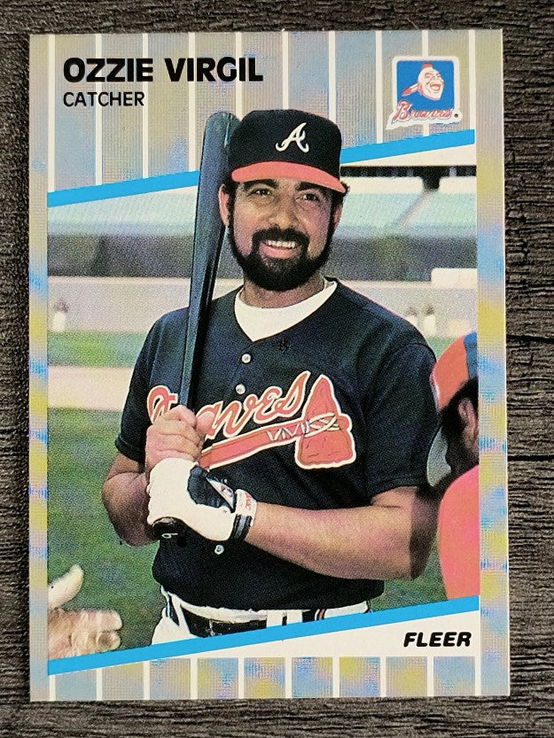 1989 Fleer #605 Ozzie Virgil