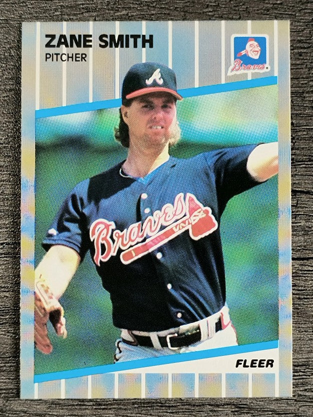 1989 Fleer #601 Zane Smith