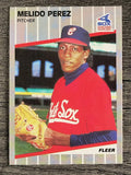 1989 Fleer #509 Melido Perez