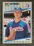 1989 Fleer #521 Ray Hayward