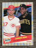 1989 Fleer #637 Chris Sabo/Bobby Bonilla