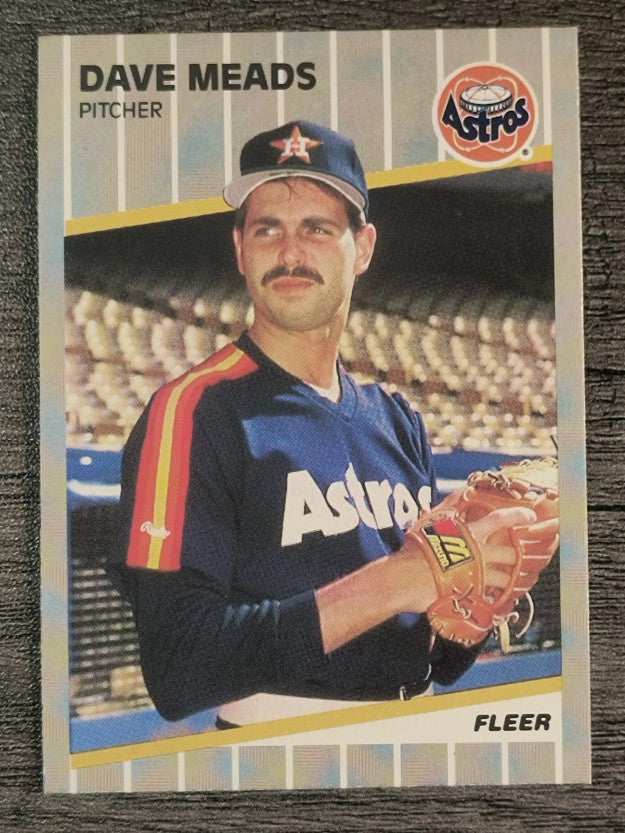 1989 Fleer #362 Dave Meads