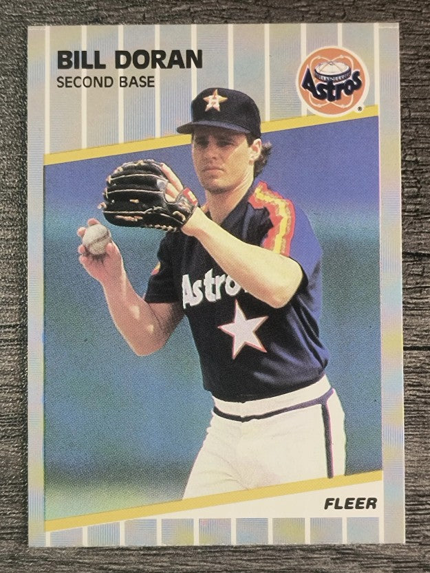 1989 Fleer #357 Bill Doran