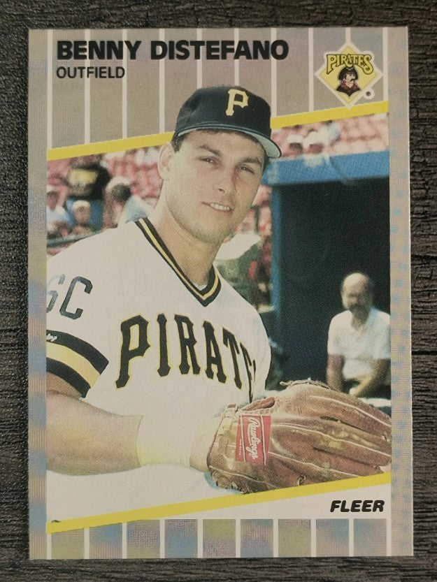 1989 Fleer #205 Benny Distefano