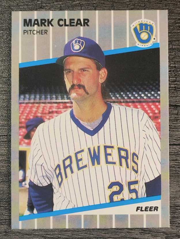 1989 Fleer #182 Mark Clear