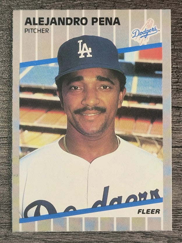 1989 Fleer #69 Alejandro Pena