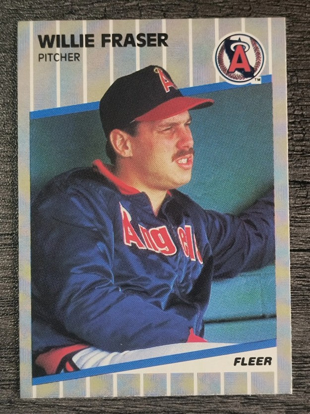 1989 Fleer #478 Willie Fraser