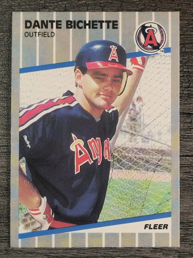 1989 Fleer #468 Dante Bichette RC