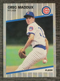 1989 Fleer #431 Greg Maddux