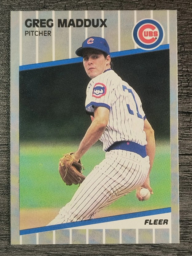 1989 Fleer #431 Greg Maddux