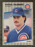 1989 Fleer #434 Rafael Palmeiro