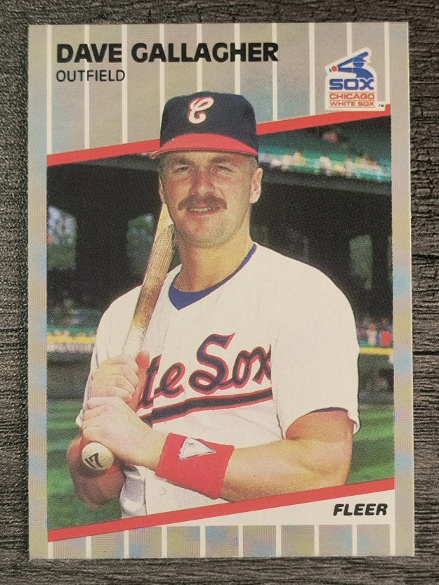 1989 Fleer #496 Dave Gallagher