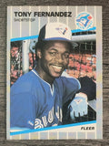 1989 Fleer #231 Tony Fernandez