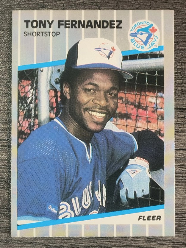1989 Fleer #231 Tony Fernandez