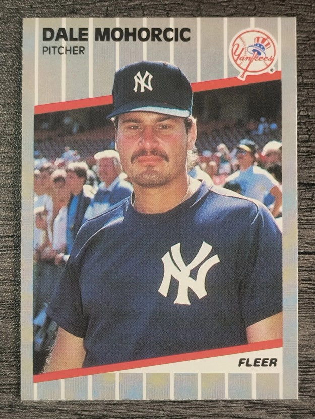 1989 Fleer #259 Dale Mohorcic