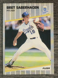 1989 Fleer #291 Bret Saberhagen