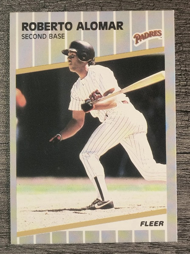 1989 Fleer #299 Roberto Alomar