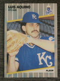 1989 Fleer #275 Luis Aquino