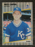 1989 Fleer #279 Nick Capra