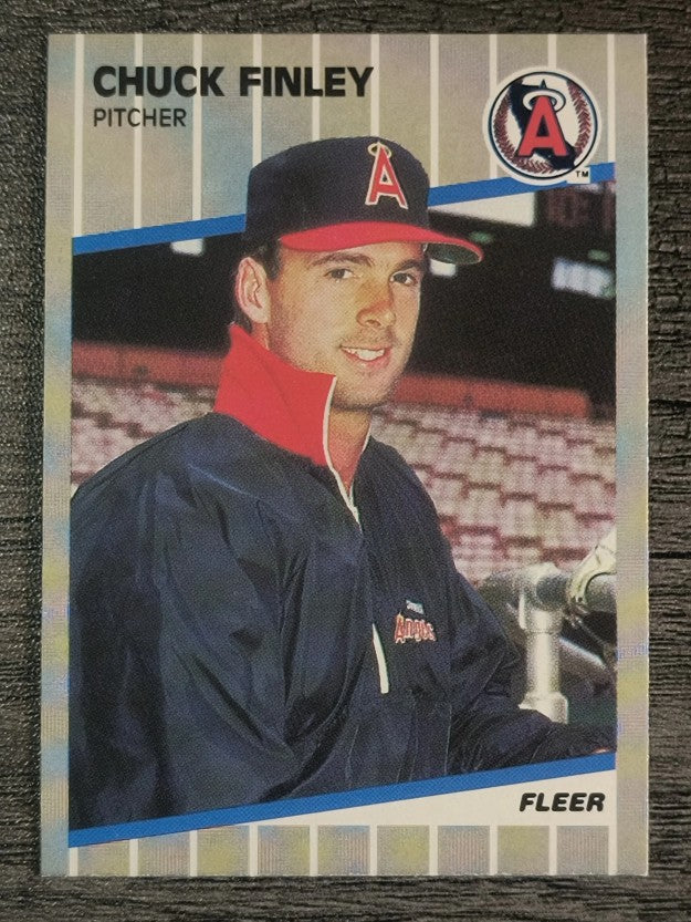 1989 Fleer #477 Chuck Finley