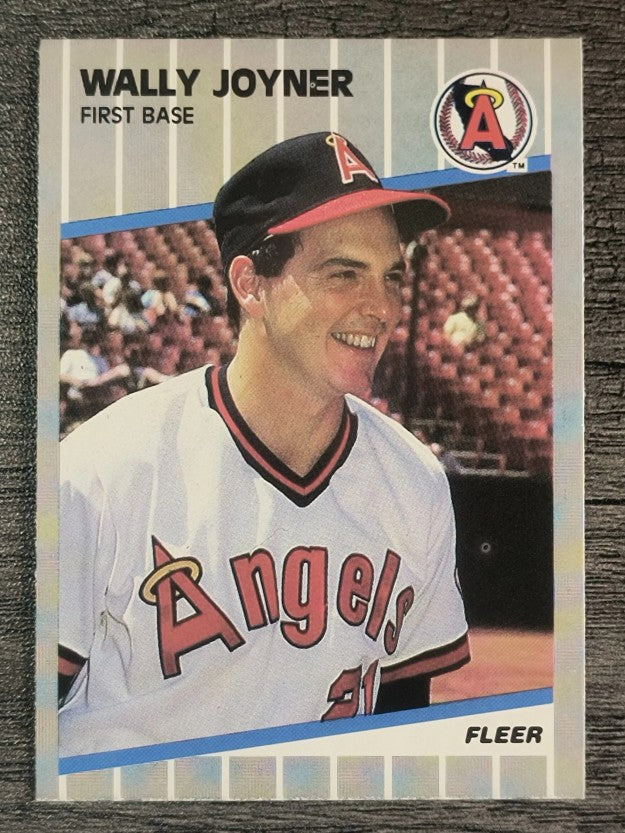 1989 Fleer #481 Wally Joyner