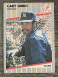 1989 Fleer #273 Gary Ward