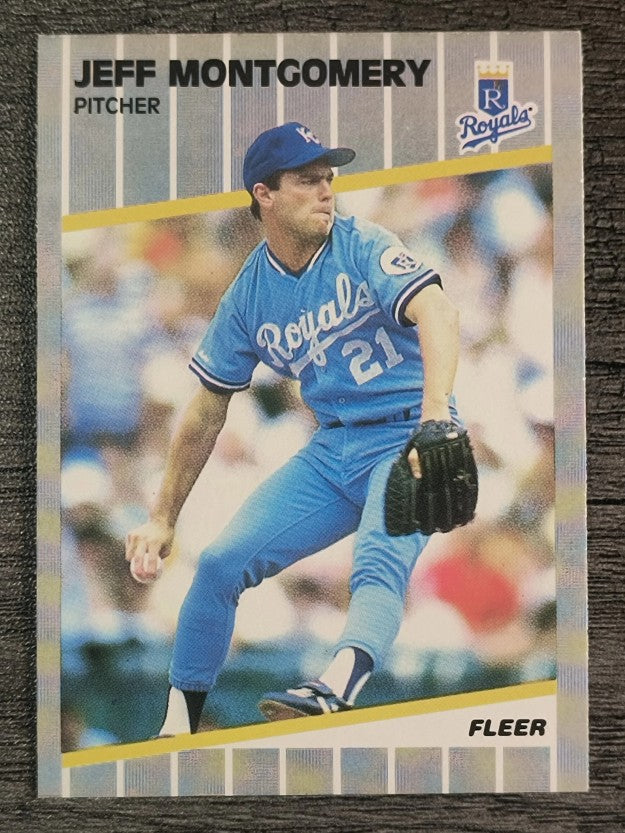 1989 Fleer #288 Jeff Montgomery