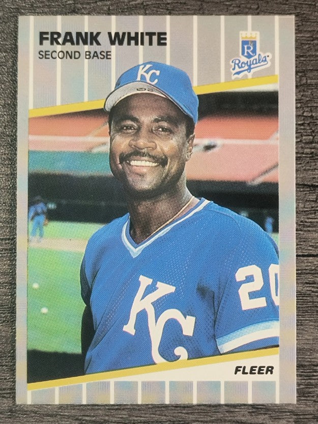 1989 Fleer #297 Frank White