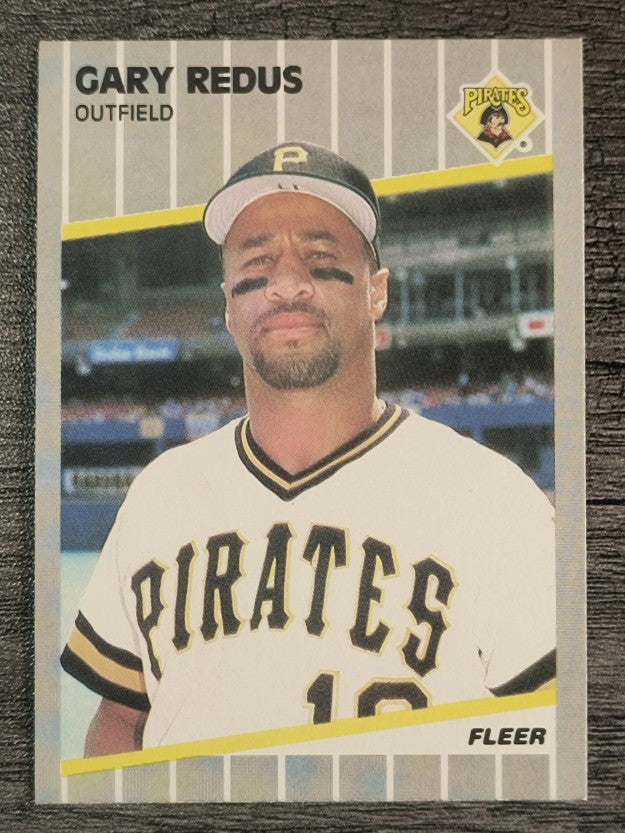 1989 Fleer #218 Gary Redus