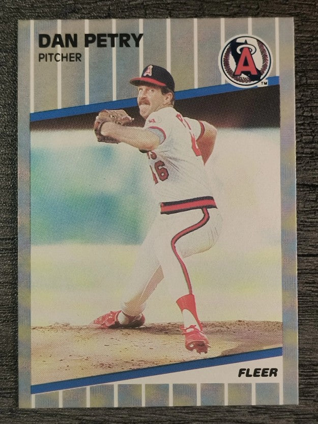 1989 Fleer #486 Dan Petry
