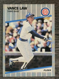 1989 Fleer #430 Vance Law